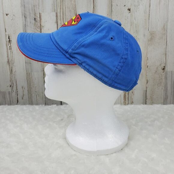 Superman Velcro Cap Blue Size Junior - Picture 2 of 9
